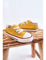 Dziecięce Trampki Klasyczne Żółte Filemon