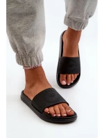 Damskie Klapki 4FMM00FFLIF045-20S Czarne