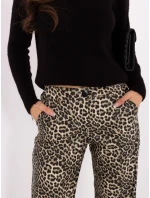 Nohavice LK SP 509804.32 čierno-béžové