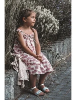 Detské sandále so zapínaním na suchý zips a pletenými remienkami Blue Dianttha Detské sandále so zapínaním na suchý zips a pletenými remienkami Blue Dianttha