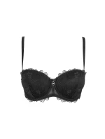 Podprsenka Lace 163181 CC204 00020 čierna - Emporio Armani