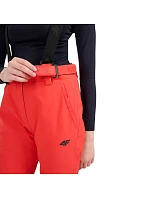 Dámske lyžiarske nohavice 4F FNK F0944 červená 4FWAW25TFTRF0944 62S dámske