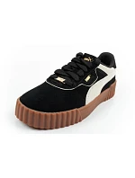 Puma buty sportowe damskie trampki Carina 3.0 skórzane czarne modne dámské