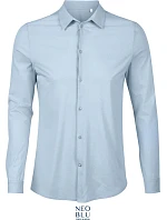 NEOBLU Balthazar Pánska košeľa s dlhým rukávom 24.3198 soft blue NEOBLU Balthazar Pánska košeľa s dlhým rukávom 24.3198 soft blue