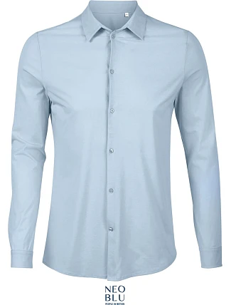 NEOBLU Balthazar Pánska košeľa s dlhým rukávom 24.3198 soft blue NEOBLU Balthazar Pánska košeľa s dlhým rukávom 24.3198 soft blue