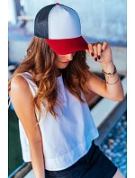 Atlantis Headwear Rapper Canvas 5-panelová sieťovaná čiapka „Rapper Canvas“ 33.6060 tmavomodrá/žltá Atlantis Headwear Rapper Canvas 5-panelová sieťovaná čiapka „Rapper Canvas“ 33.6060 tmavomodrá/žltá