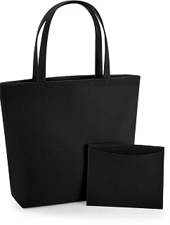 BagBase BG 721 Nákupná plstená taška 52.0721 čierna
