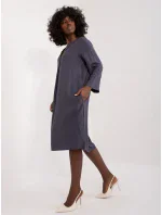 Šaty D73761M30430A tmavomodré Šaty D73761M30430A tmavomodré