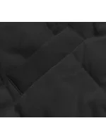 Čierna-khaki dlhá dámska obojstranná vesta (B8137-1) Čierna-khaki dlhá dámska obojstranná vesta (B8137-1)