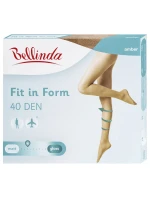 Pančuchové nohavice pre unavené nohy FIT IN FORM 40 DEN - Bellinda - amber Pančuchové nohavice pre unavené nohy FIT IN FORM 40 DEN - Bellinda - amber