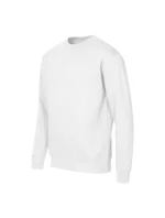 Unisex mikina Crew (biela)