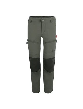 Trollkids Nordfjord Detské nohavice na zips pre chlapcov/dievčatá Aluminium Green (852-328)
