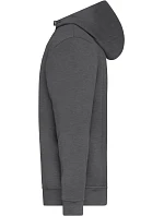 Daiber JN 839 Pracovná mikina z bio bavlny, s kapucňou, zips „1/4“ 02.0839 tmavá melírovaná Daiber JN 839 Pracovná mikina z bio bavlny, s kapucňou, zips „1/4“ 02.0839 tmavá melírovaná