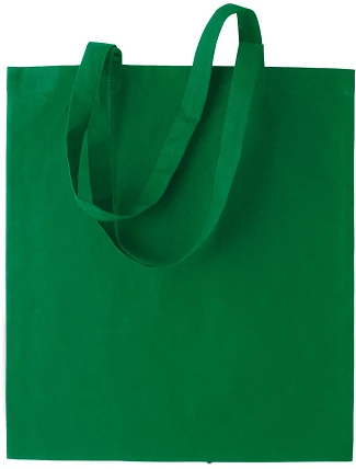 Kimood KI 0223 Bavlnená taška s dlhým uchom 19.0223 kelly green