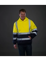 Mikina s kapucňou Yoko HVK 05 Hi-Vis 79.VK05, tmavomodrá Mikina s kapucňou Yoko HVK 05 Hi-Vis 79.VK05, tmavomodrá