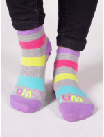 Yoclub Trampolínové ponožky 2-pack SKS-0021G-AA0A-001 Multicolour