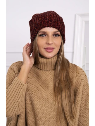 Dámska čiapka Delia K260 bordó Dámska čiapka Delia K260 bordó