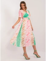 Šaty DHJ SK 15967 2.86 svetlo ružová