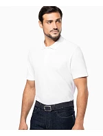 Kariban PK 200 Pánske strečové polo tričko z materiálu Supima® s piké vzorom 20.0200 biele Kariban PK 200 Pánske strečové polo tričko z materiálu Supima® s piké vzorom 20.0200 biele