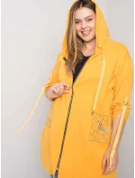 Mikina RV BL 6795.84 tmavo žltá