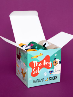 Banánové ponožky Súprava ponožiek The Dog Set