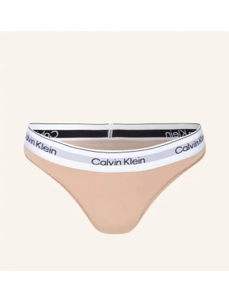 Dámske tangá QF7050E 7NS Beige - Calvin Klein Dámske tangá QF7050E 7NS Beige - Calvin Klein