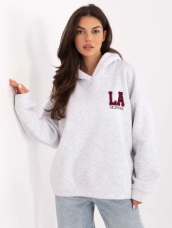 IT BL mikina H2492.66 svetlo šedá