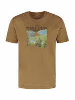 Volcano T-Shirt T-Mountains Beige