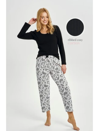 3454 DÁMSKE DLHÉ PYŽAMO AIDA M-XL 3454 DÁMSKE DLHÉ PYŽAMO AIDA M-XL