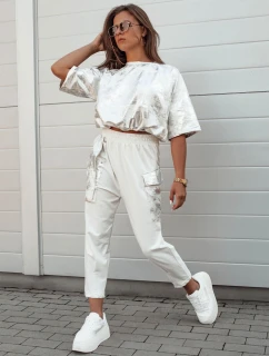 FashionStreet ecru dámsky set BIRWEETS AY1052