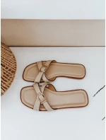 BELICCA dámske žabky beige FashionStreet ZY0984 BELICCA dámske žabky beige FashionStreet ZY0984