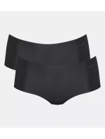 Dámske nohavičky ZERO Microfibre 2.0 Short 2P - BLACK - čierne 0004 - SLOGGI