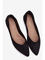 Balerínky Eco Suede Black Lelisa Balerínky Eco Suede Black Lelisa
