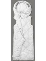 Dámska dlhá vesta oversize biela (5M3165-281) Dámska dlhá vesta oversize biela (5M3165-281)