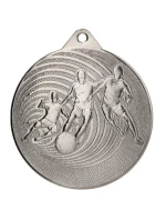 KOVOVÁ MEDAILA FUTBAL FI 70 MMC3070 - STRIEBORNÁ