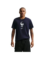 Pánske futbalové tričko Nike FFF Soccer T-shirt navy blue IH2181 498 pánske Pánske futbalové tričko Nike FFF Soccer T-shirt navy blue IH2181 498 pánske