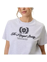 Dámske tričko 4F F2738 cool light grey melange 4FWSS26TTSHF2738 27M