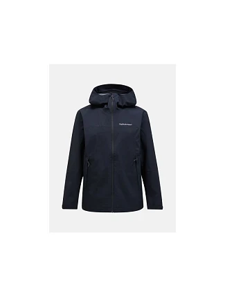 Bunda Peak Performance M Trail Hipe Shell Jacket, čierna Bunda Peak Performance M Trail Hipe Shell Jacket, čierna