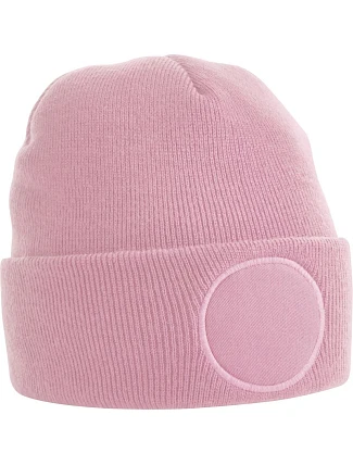 Beechfield B 446 Čiapka s kruhovou nášivkou 53.0446 dusky pink
