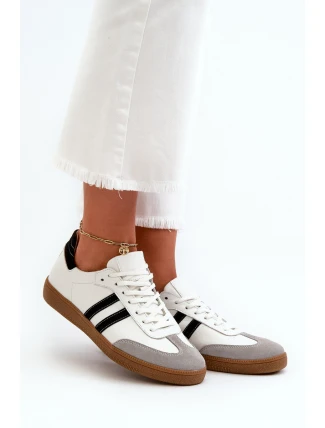 Zazoo N1068 Dámske kožené nízke tenisky White Zazoo N1068 Dámske kožené nízke tenisky White