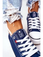 Dámske klasické tenisky Dark Blue Ecoma Dámske klasické tenisky Dark Blue Ecoma
