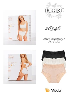 Nohavičky DC Girl 26346 A2, balenie, veľkosti M–XL