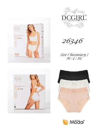 Nohavičky DC Girl 26346 A2, balenie, veľkosti M–XL Nohavičky DC Girl 26346 A2, balenie, veľkosti M–XL