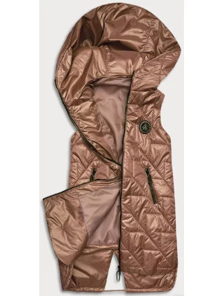 Dámska prešívaná vesta Caramel (B8127-14)