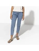 Dámske žabky Birkenstock Gizeh Stone Birko-Flor narrow grey (0043393)