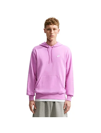 Pánska mikina Nike Club FT PO Hoodie, ružová, FN3866 503 Pánska mikina Nike Club FT PO Hoodie, ružová, FN3866 503