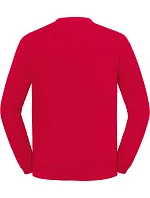 Mikina Fruit of the Loom Iconic 250 Set-In Sweat 16.2292 červená