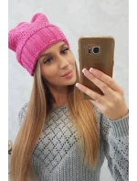 Dámska čiapka Danuta K331 ružová
