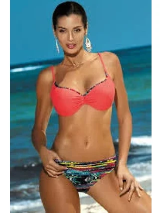 Dámske dvojdielne plavky M-424 Bella coral - Marko