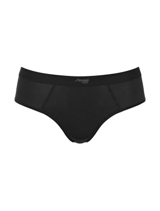 EVER Ease Hipster nohavičky - BLACK - black 0004 - SLOGGI EVER Ease Hipster nohavičky - BLACK - black 0004 - SLOGGI